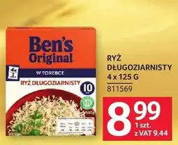 Selgros Ryż długoziarnisty Ben's Original oferta