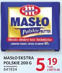 Selgros Masło ekstra polskie oferta