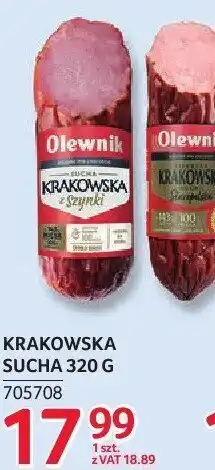 Selgros Kiełbasa sucha Krakowska Olewnik oferta