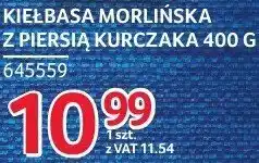 Selgros Kiełbasa morlińska z piersią kurczaka oferta