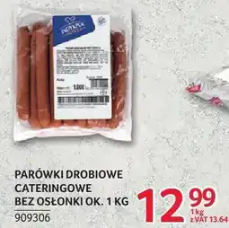 Selgros Parówki drobiowe cateringowe bez osłonki Indykpol ok oferta