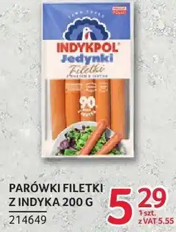 Selgros Parówki filetki z indyka Indykpol oferta
