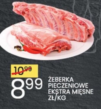 Wafelek Żeberka pieczeniowe ekstra mięsne 1kg oferta
