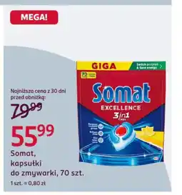 Rossmann Somat, kapsułki do zmywarki oferta