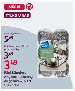 Rossmann Flink&Sauber, zmywak kuchenny do garnków oferta