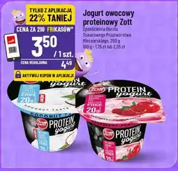 Polomarket Jogurt owocowy proteinowy Zott oferta