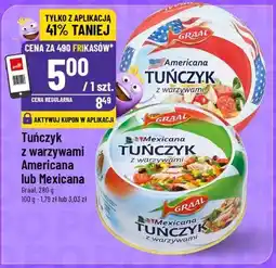 Polomarket Tuńczyk z warzywami Americana lub Mexicana Graal oferta