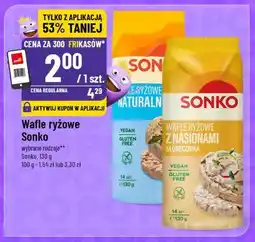 Polomarket Wafle ryżowe Sonko oferta