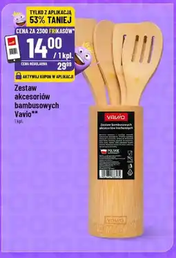 Polomarket Zestaw akcesoriów bambusowych Vavio oferta