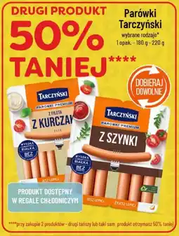 Polomarket Parówki Tarczyński (z fileta z kurczaka, z szynki) oferta