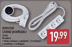 ALDI WORKZONE Listwa/Przedłużacz oferta