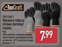 ALDI TOP CRAFT Rękawice robocze zimowe damskie/męskie oferta