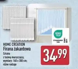 ALDI HOME CREATION Firana żakardowa oferta