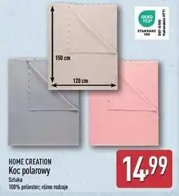 ALDI HOME CREATION Koc polarowy oferta