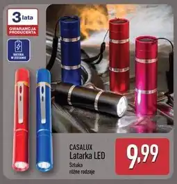 ALDI CASALUX Latarka LED oferta