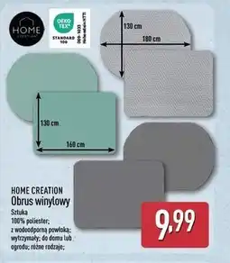 ALDI HOME CREATION Obrus winylowy oferta