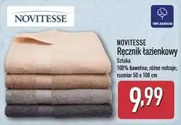 ALDI NOVITESSE Ręcznik łazienkowy oferta