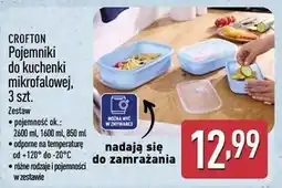 ALDI CROFTON Pojemniki do kuchenki mikrofalowej, 3 szt oferta