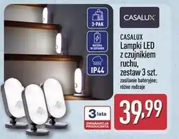 ALDI CASALUX Lampki LED z czujnikiem ruchu, zestaw 3 szt oferta