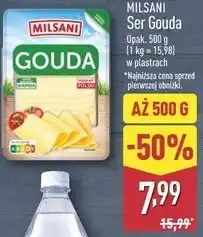 ALDI Ser gouda plastry Milsani oferta