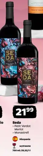 Netto Seda (Petit Verdot, Merlot, Monastrell) oferta