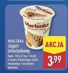 ALDI Jogurt tort miodowy z orzechem Marlenka oferta