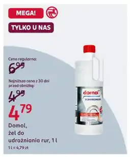 Rossmann Domol, żel do udrażniania rur oferta