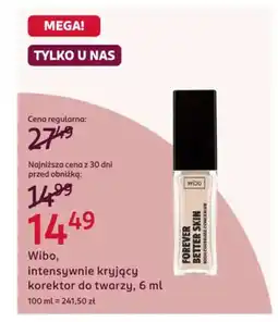Rossmann Wibo, intensywnie kryjący korektor do twarzy oferta