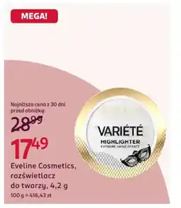 Rossmann Eveline Cosmetics, rozświetlacz do twarzy oferta