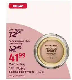 Rossmann Max Factor, nawilżający podkład do twarzy oferta