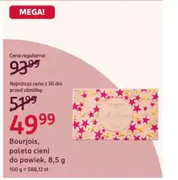 Rossmann Bourjois, paleta cieni do powiek oferta