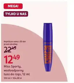 Rossmann Miss Sporty, wodoodporny tusz do rzęs oferta
