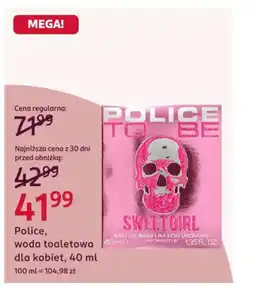 Rossmann Police, woda toaletowa dla kobiet oferta