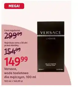 Rossmann Versace, woda toaletowa dla mężczyzn oferta