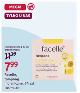 Rossmann Facelle, tampony higieniczne oferta
