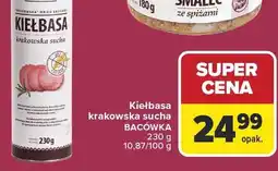 Carrefour Market Kiełbasa krakowska sucha oferta
