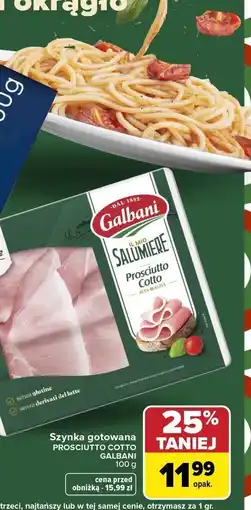 Carrefour Szynka gotowana Prosciutto Cotto oferta