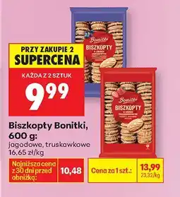 Biedronka Biszkopty jagodowe oferta