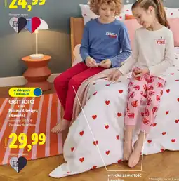 Lidl Piżama dziecięca Esmara oferta