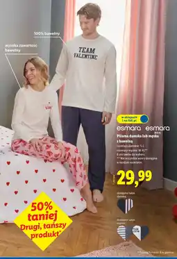 Lidl Piżama damska Esmara oferta