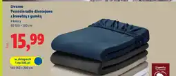Lidl Prześcieradło z gumką Livarno oferta