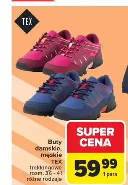 Carrefour Buty męskie TEX oferta