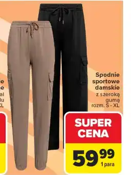 Carrefour Spodnie sportowe damskie oferta