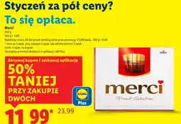 Lidl Cukierki Merci oferta