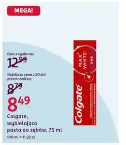 Rossmann Colgate, wybielająca pasta do zębów oferta