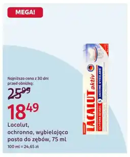 Rossmann Lacalut, ochronna, wybielająca pasta do zębów oferta