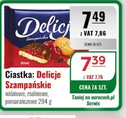 Eurocash Ciastka Delicje Szampańskie oferta