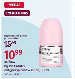 Rossmann so!flow by Vis Plantis, antyperspirant w kulce oferta