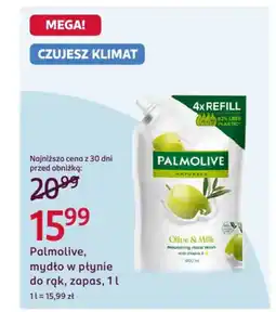 Rossmann Palmolive, mydło w płynie do rąk, zapas oferta