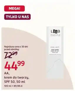 Rossmann AA, krem do twarzy, SPF 50 oferta